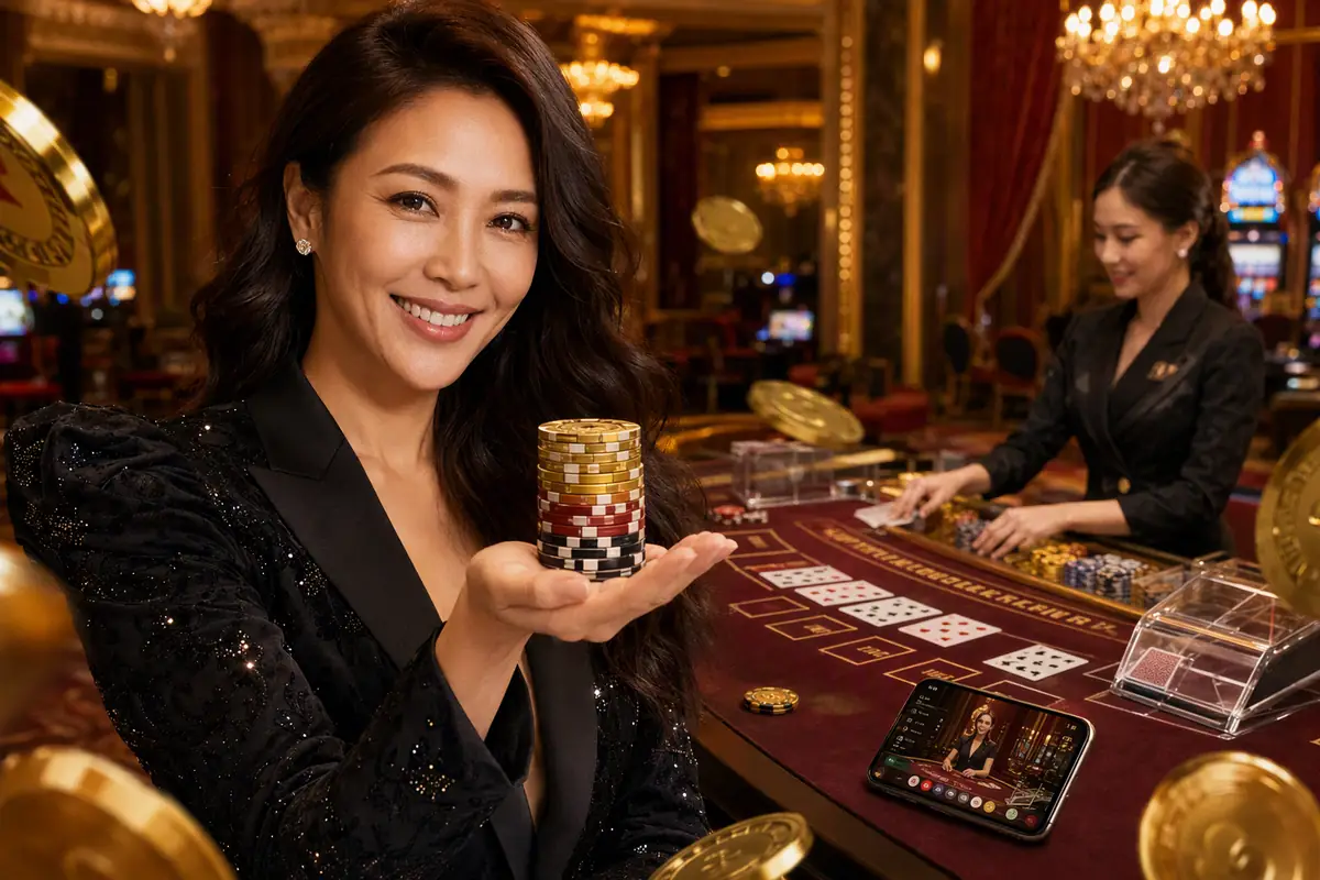 wingiler casino meja baccarat dealer langsung